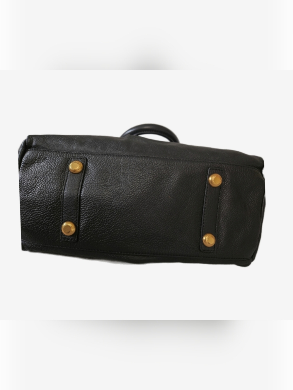🖤 Marc By Marc Jacobs Classic Q Groovee Satchel Black Leather Crossbody Bag - Picture 11 of 16